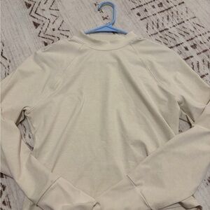 Athleta Softluxe Cream Top